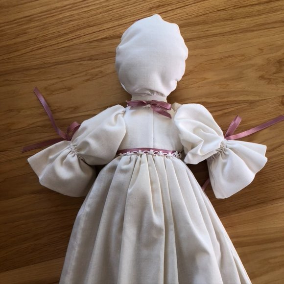 VINTAGE HANDMADE PILLOW CASE PLUSH DOLL - Picture 5 of 12